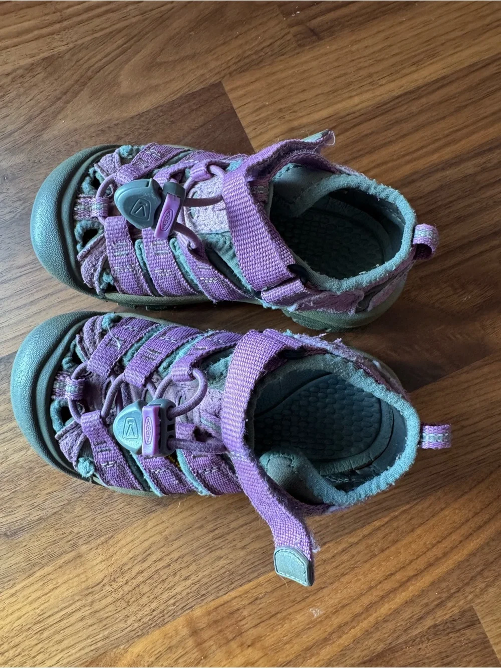 KEEN Newport H2 Toddler Size 10 Purple Water Hiking Sandals Closed Toe